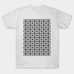 Seamless snow flakes pattern T-Shirt